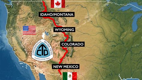 Benefits of using MAP Map Of The Continental Divide